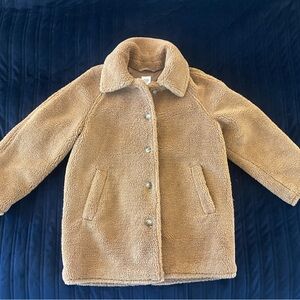 GAP Camel Teddy Oversized Coat